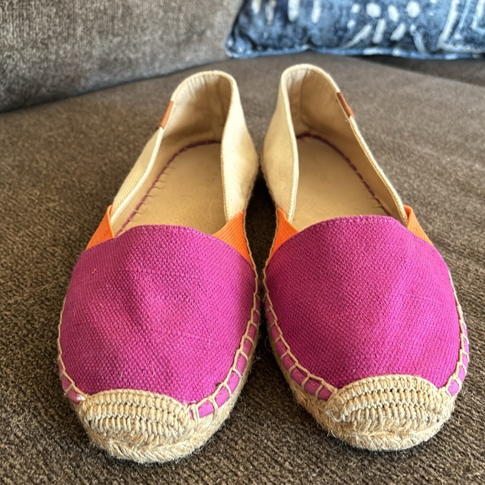 Sperry Multicolor Color Block Espadrilles Size 9 - image 3